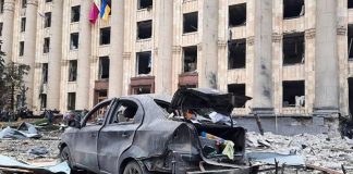 Как выглядит Харьков после бомбардировки (Фото)
