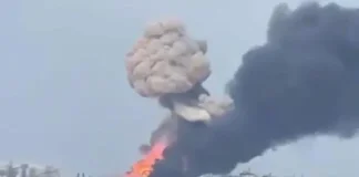 В порту «Кавказ» после удара ВСУ затонул железнодорожный паром