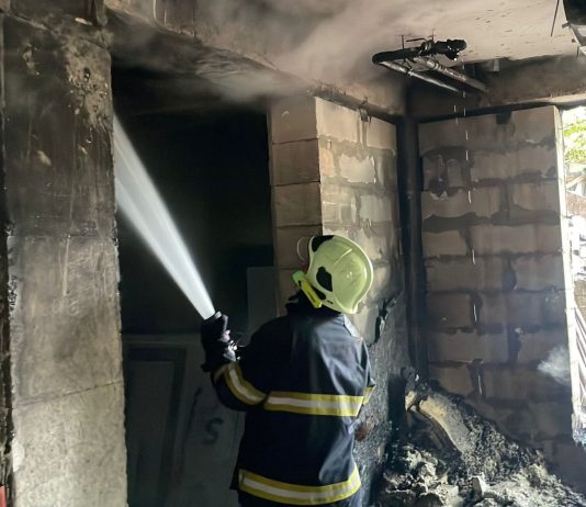 Пожар на территории столичной больницы. С огнём боролись 45 пожарных